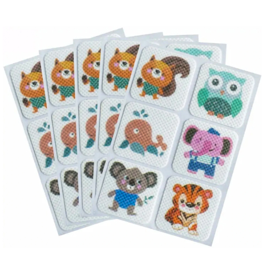 Mosquito Stickers, 6 sheets - 36 pcs of Mosquito Repellent Stickers, Anti Mosquito Patches -Natural -Long Lasting-Waterproof gallery image